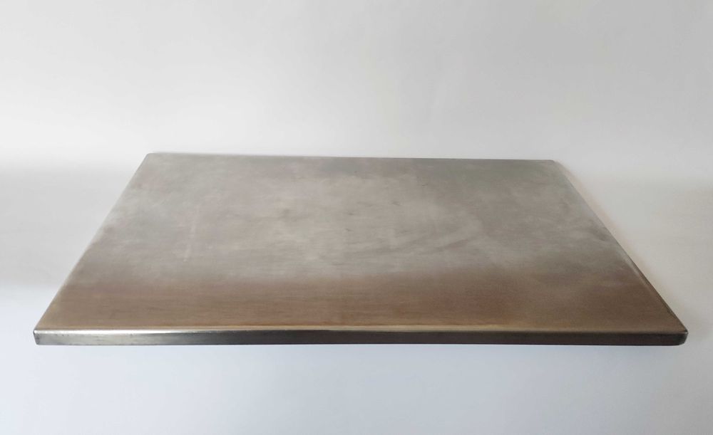 Масивна плитка тава от неръждаема стомана