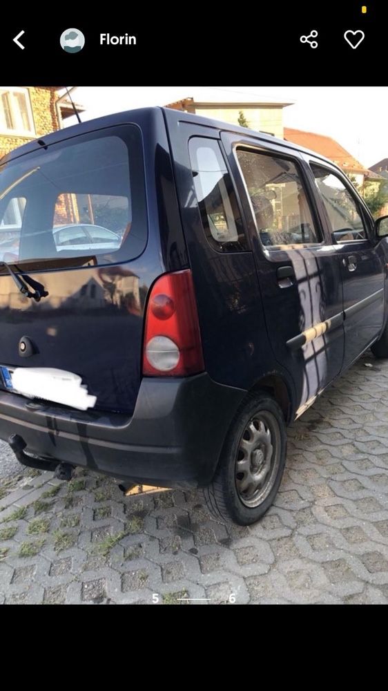 Piese Opel Agila 2001