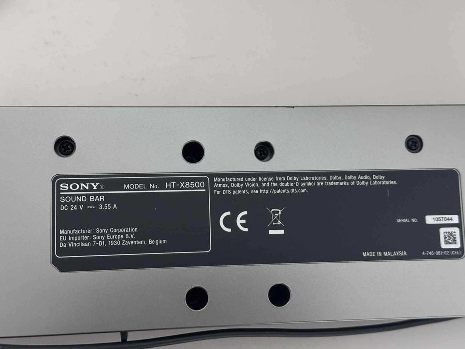 Soundbar Sony HT-X8500, 2.1, Dolby Atmos