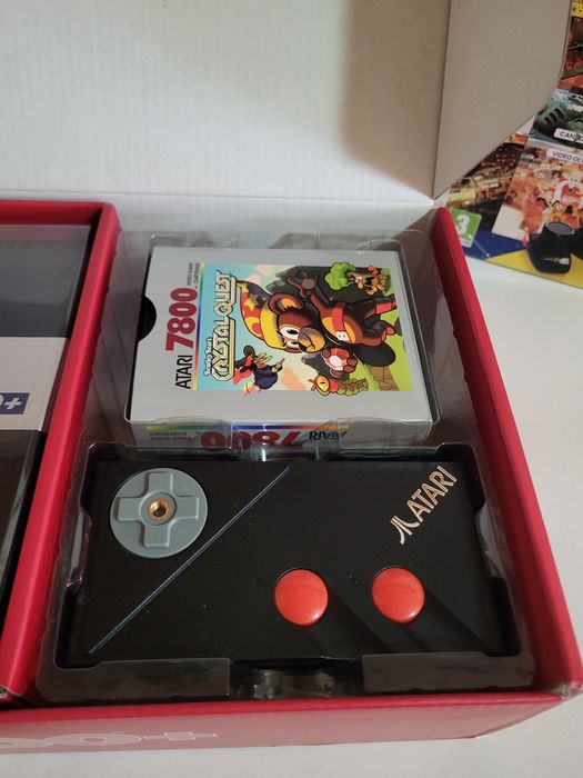 Atari 7800+ Mini and Paddles