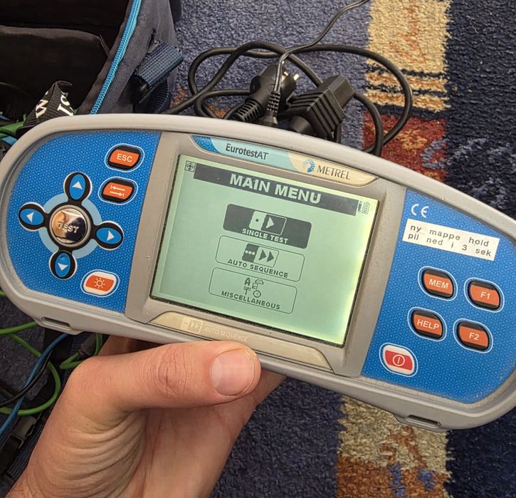 Metrel Mi 3101 Aparat Tester Instalatii Electrice