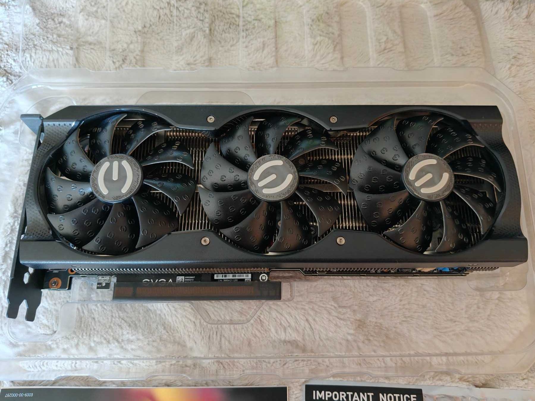 ВидеоКарта EVGA GeForce RTX 3080 XC3 ULTRA