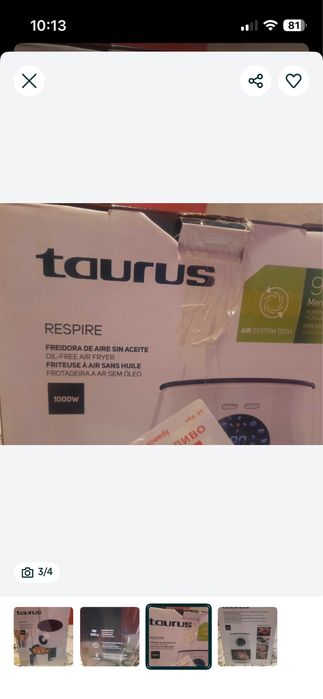 Ерфрайер taurus -нов