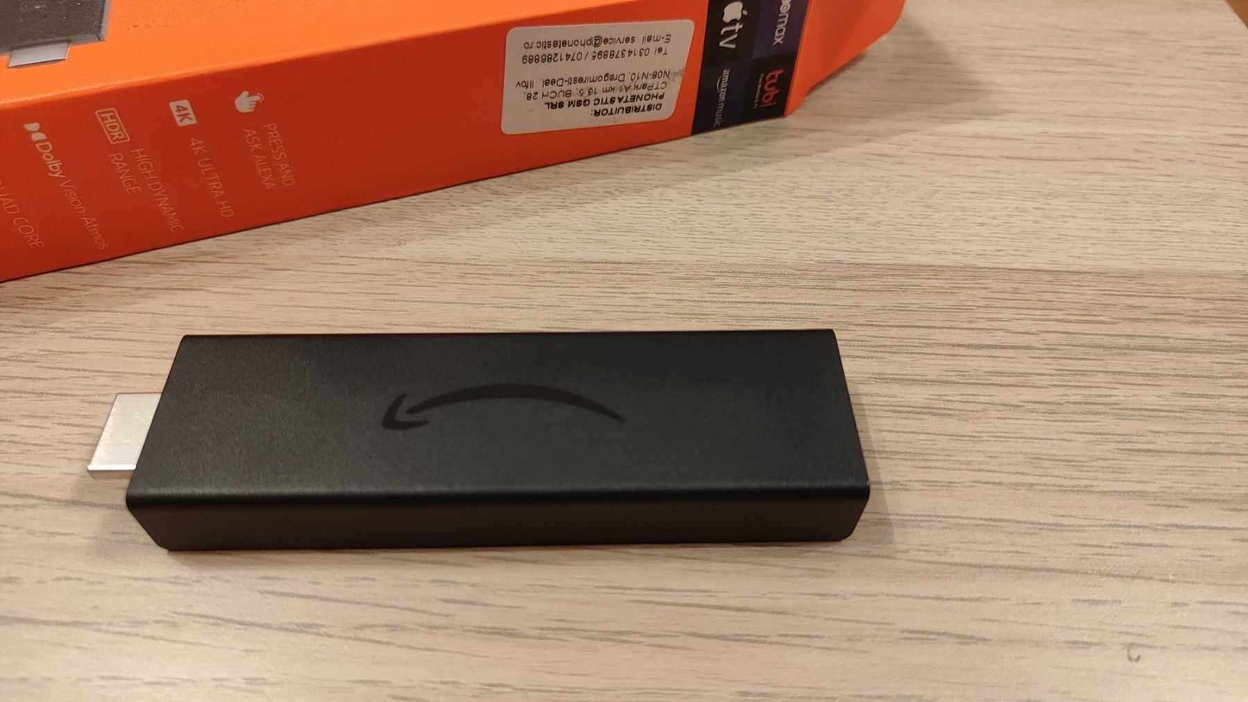 Промоция! Медия плейър Amazon Fire TV Stick 4K 2021 + Alexa Voice