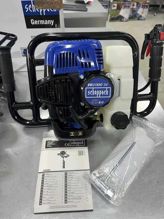 Моторен свредел за дупки в земята Scheppach EB2000