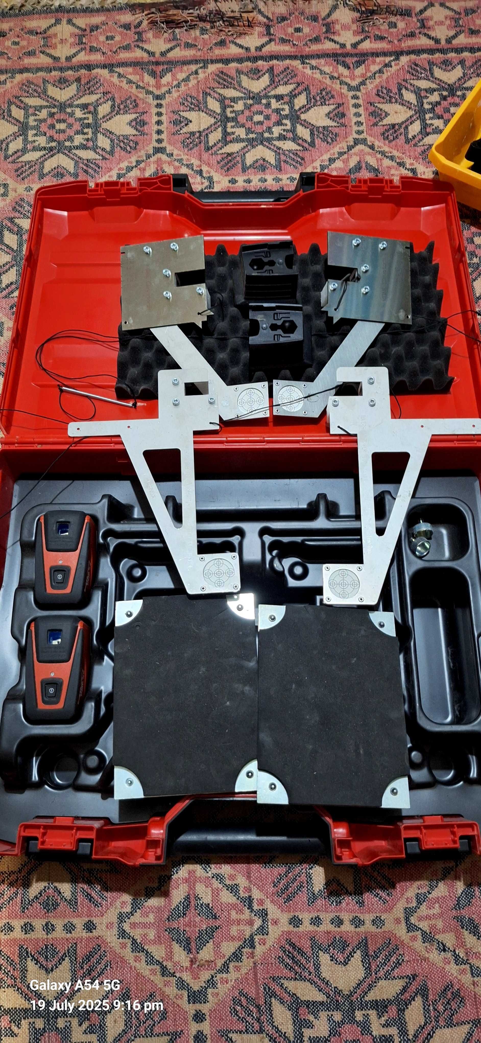 Hilti лазери PMP 45 – KONE калибрация, кейс и рамка