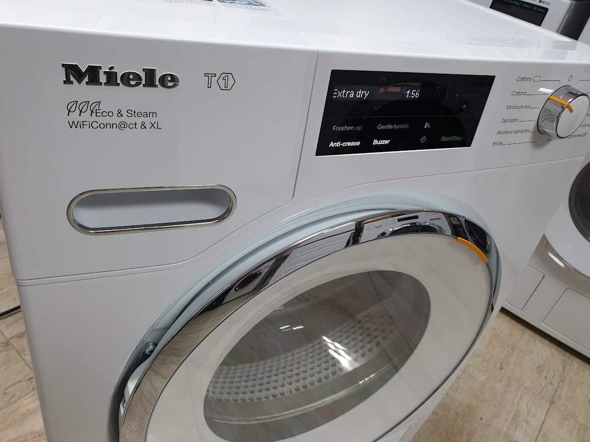 9кг - Wi-Fi - Пара Miele Сушилня с Термопомпа 12м Гаранция Миеле
