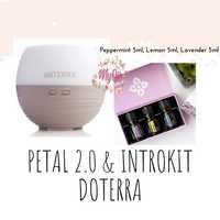 DoTerra difuzor Petal 2.0 nou + uleiuri copii imunitate