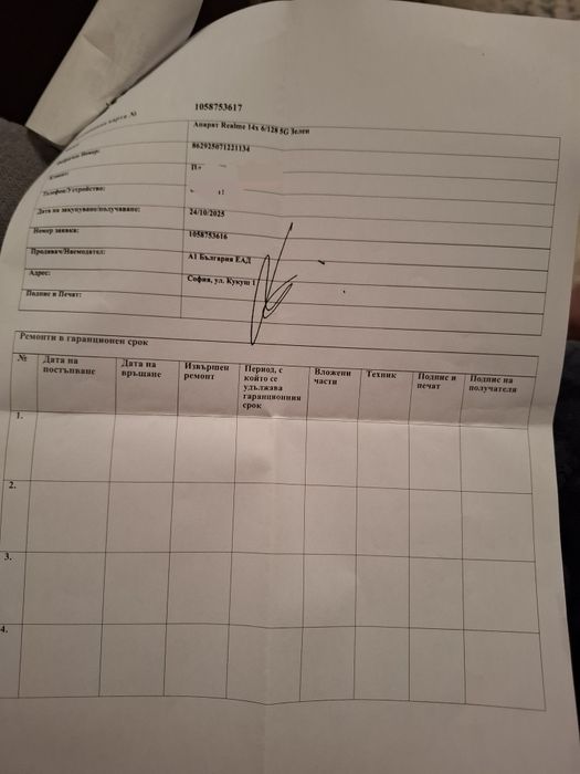 .Realme 14x  чисто нов с гаранция