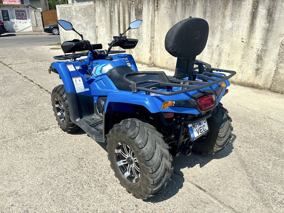ATV CF Moto 450L , 4x4 , an.05/2023 ,1900km ,inscris RO numar negru ,