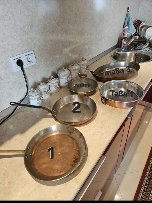 Медни тигани и тави