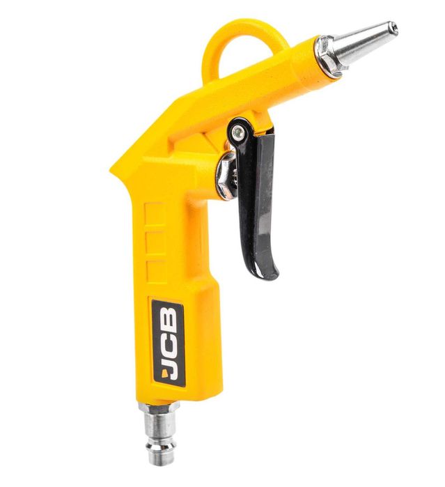 Пневматичен комплект JCB 6 части Пистолет за Въздух и Помпане на гуми