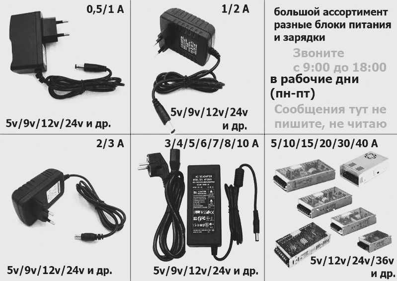 от камеры наблюдения - блок питания