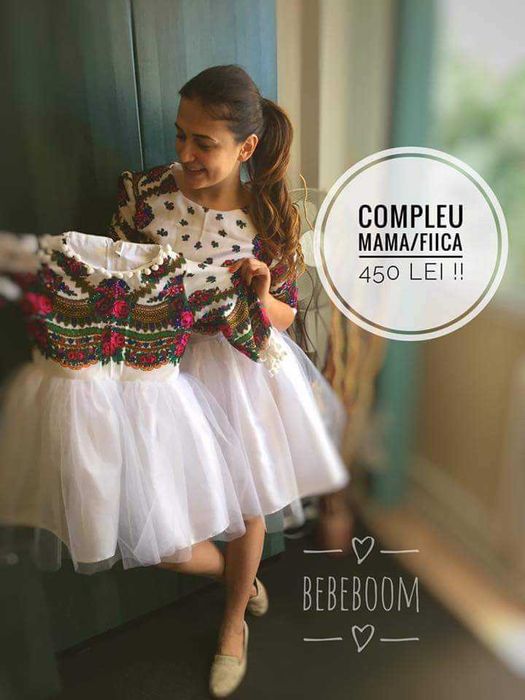 Set mama fiica (40-42 SI 3-6LUNI)