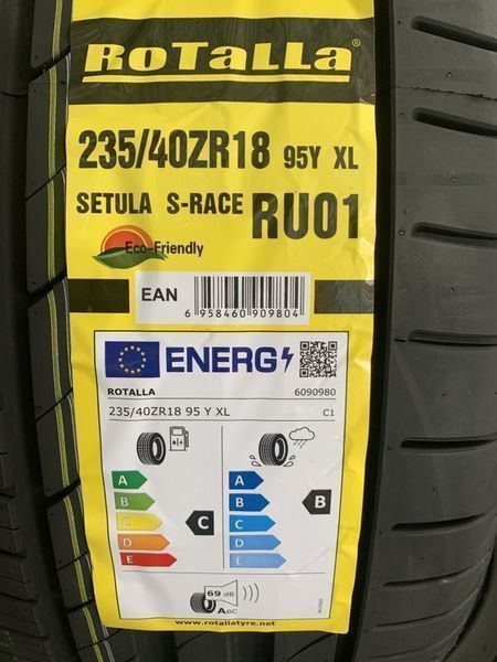 Нови летни гуми ROTALLA SETULA S-RACE RU01 235/40R18 95Y XL НОВ DOT