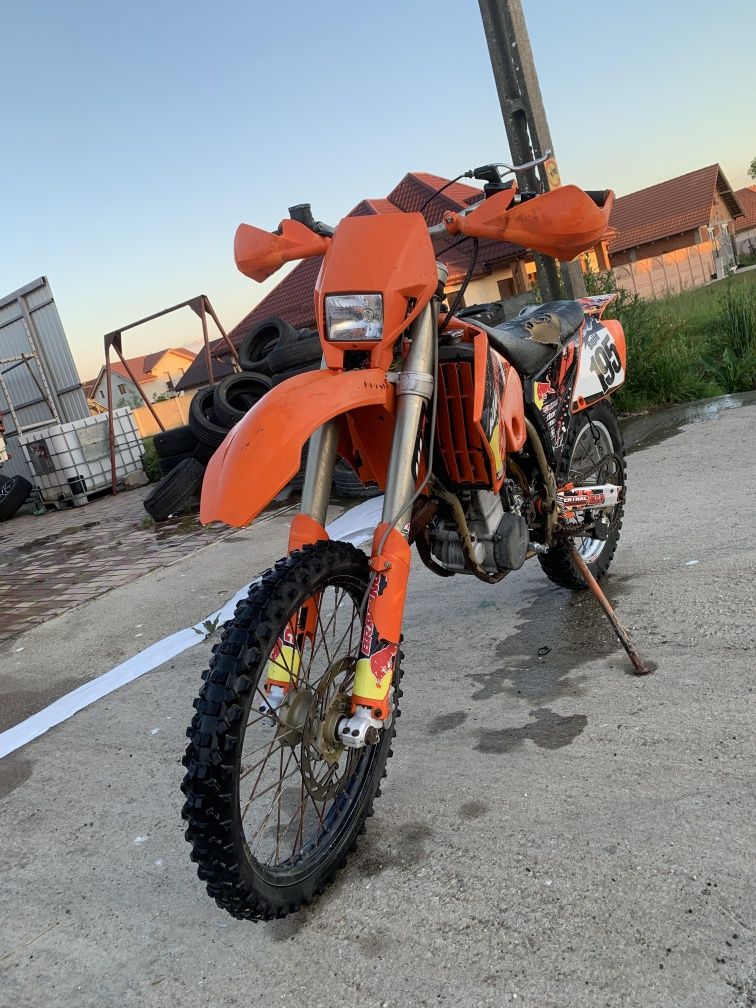 Schimb cu moto stradă Ktm Honda yz yzf kawasaki