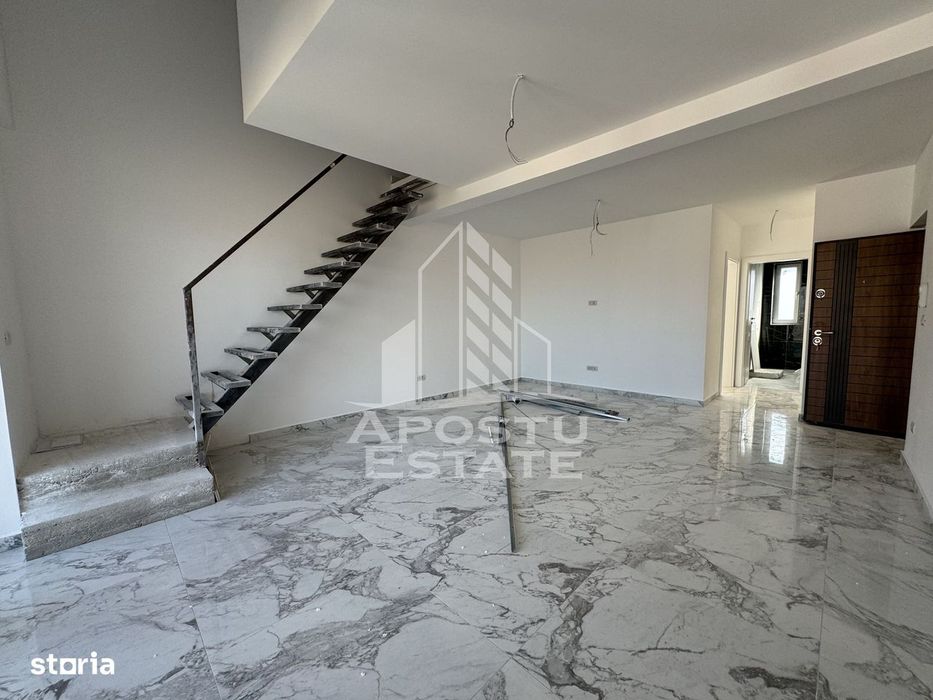 Penthouse cu scara interioara deosebita, 3 camere si 2 bai langa Lidl.