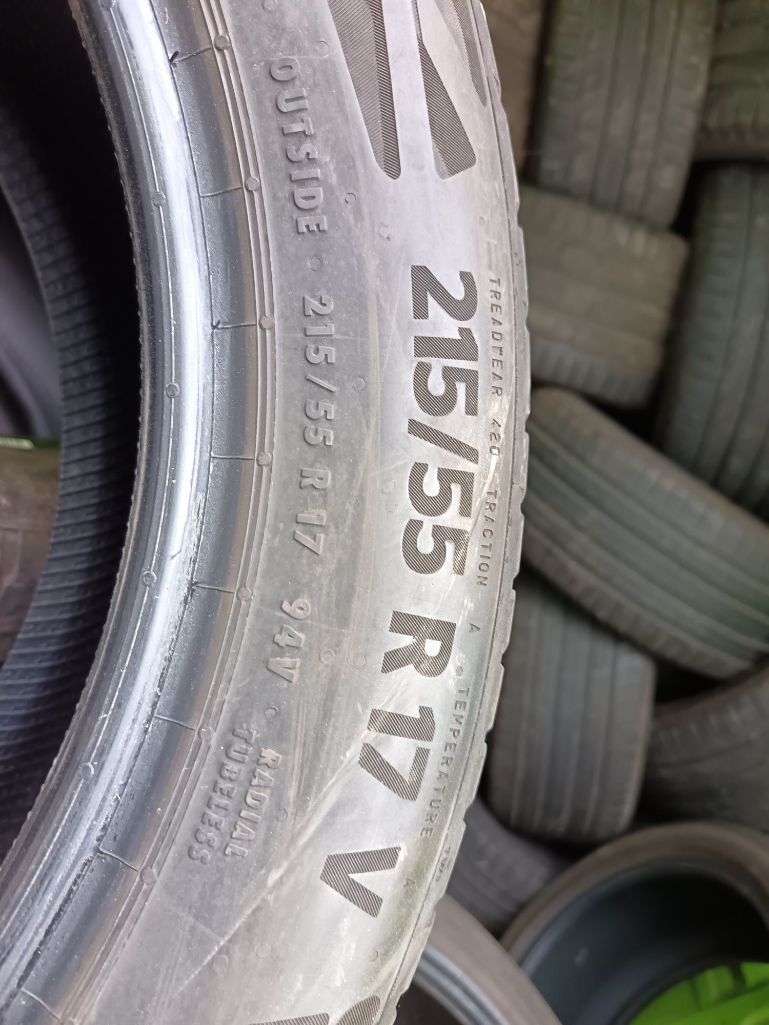 Anvelope vara 215 55 17 continental 2022 5mm