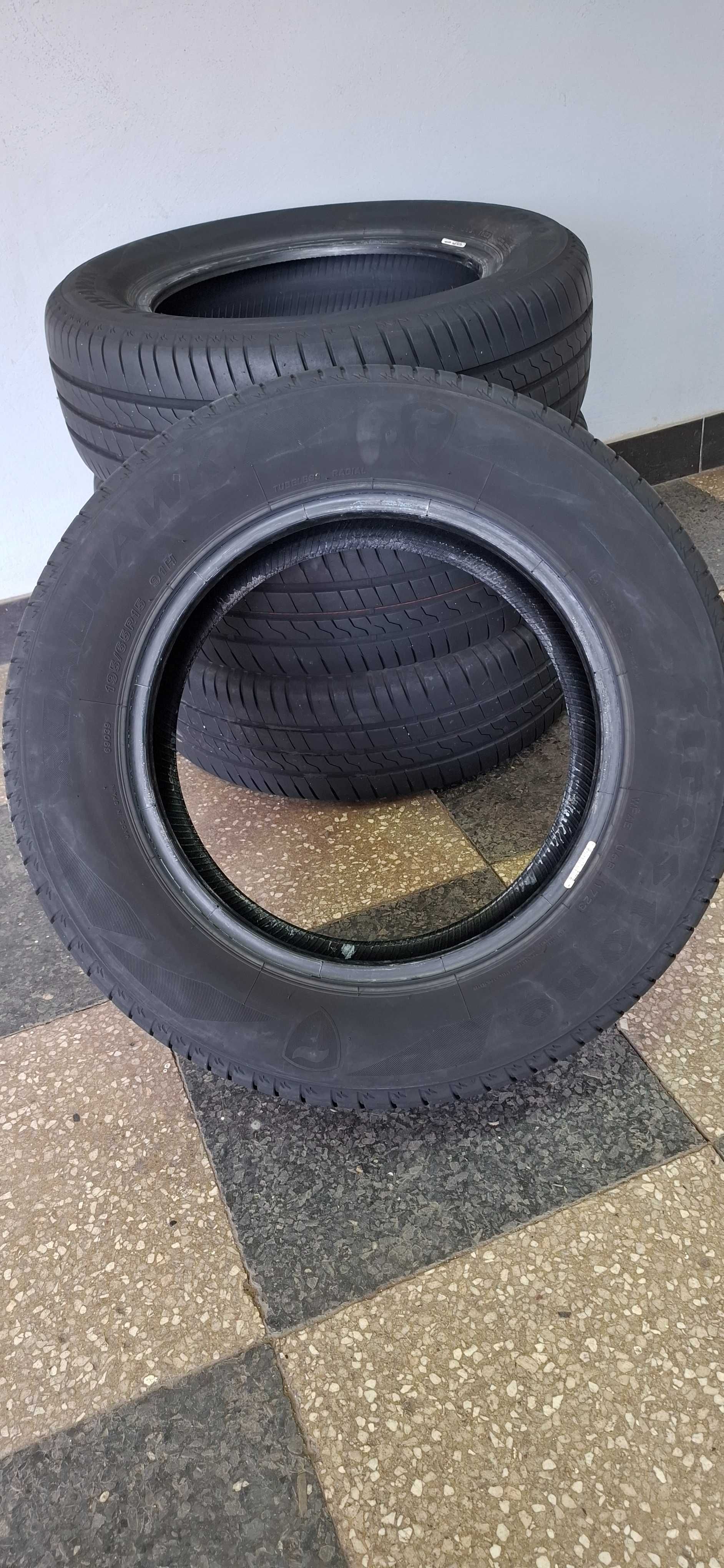 4бр. 195/65/15 Firestone 6mm грайфер, дот 23г. Безплатен монтаж