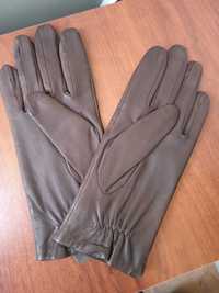 Marks & Spencer оригинални НОВИ кафяви дам. ръкавици - Естествена кожа