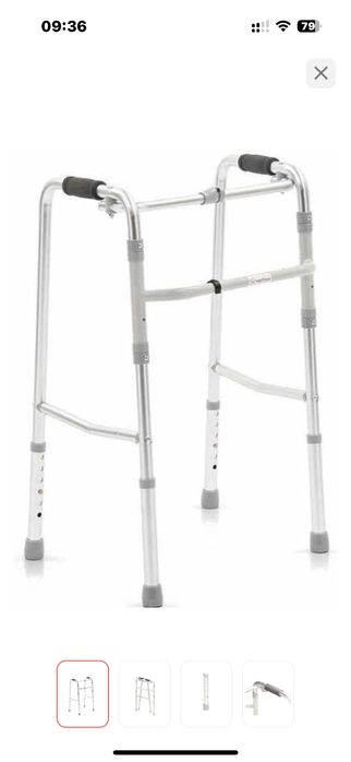 Ходунки Lifecor до 100 кг для взрослых. Страна производитель Швейцария