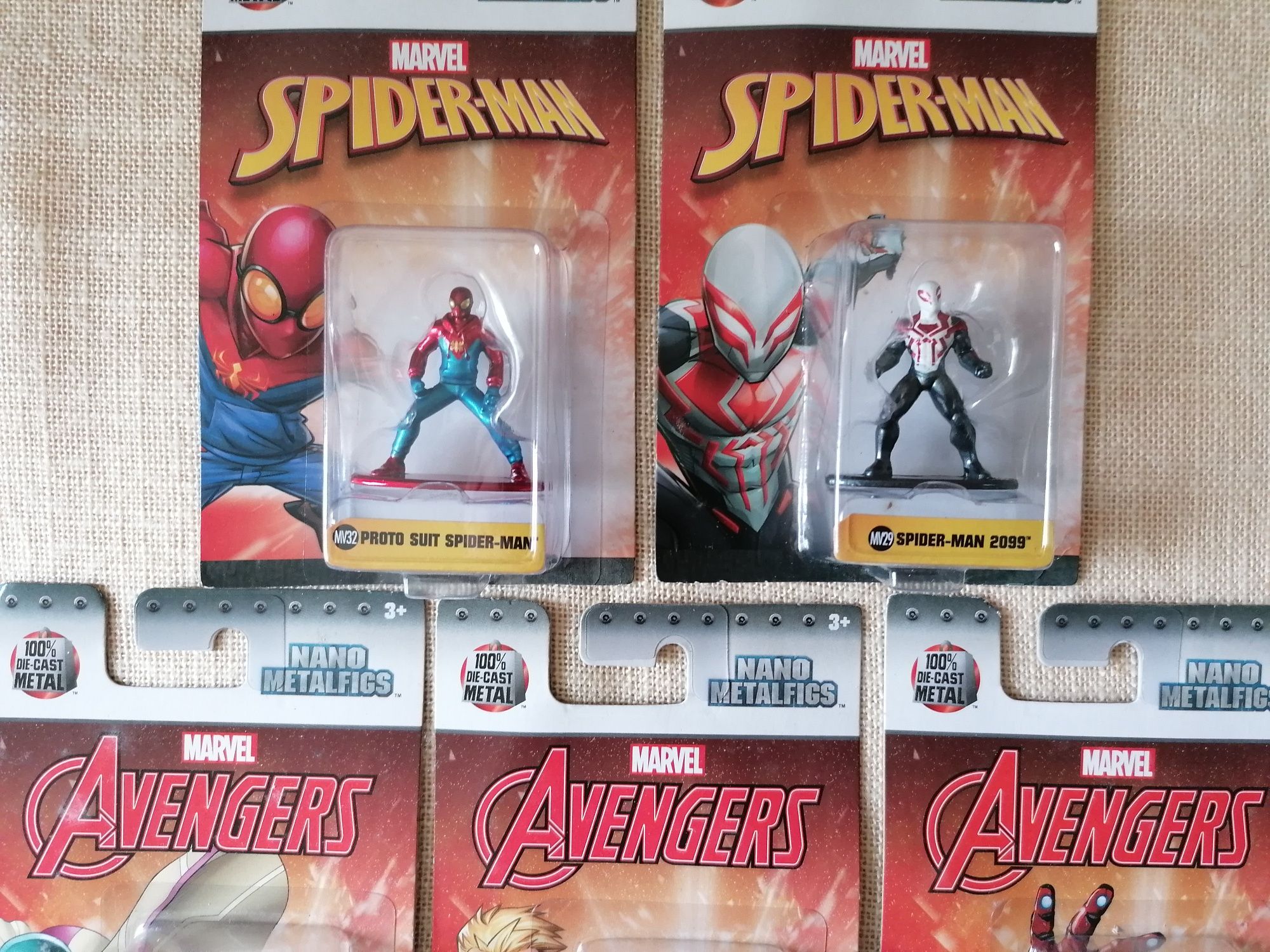 Figurine Marvel Spider Man Avengers Nano Metalfigs