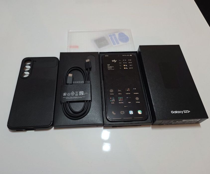 Samsung Galaxy S23+ Plus 5G SM-S916B/DS Phantom Black 256 GB neverlock