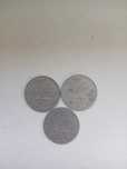 Vand 3 monede de 25 bani