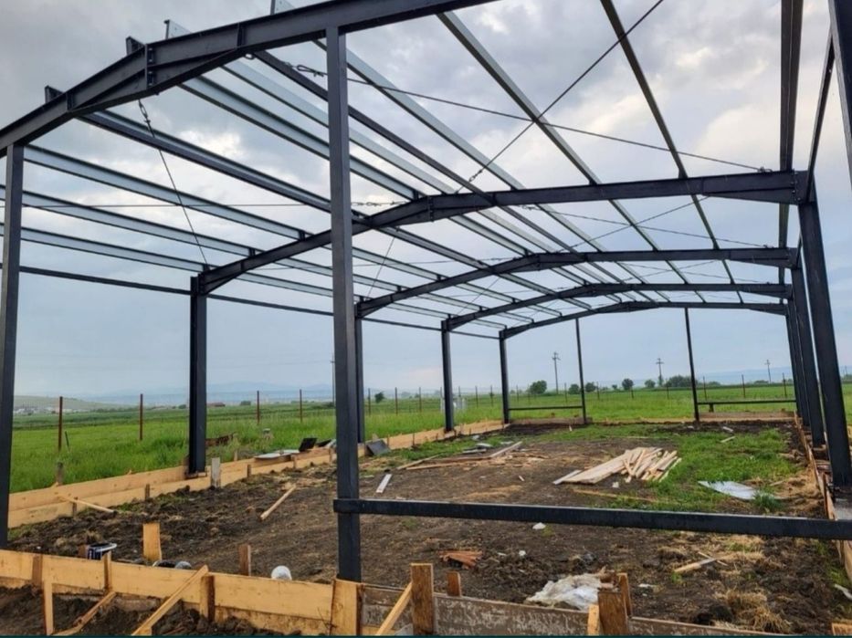 Structuri metalice ferme metalice hale cel mai bun pret