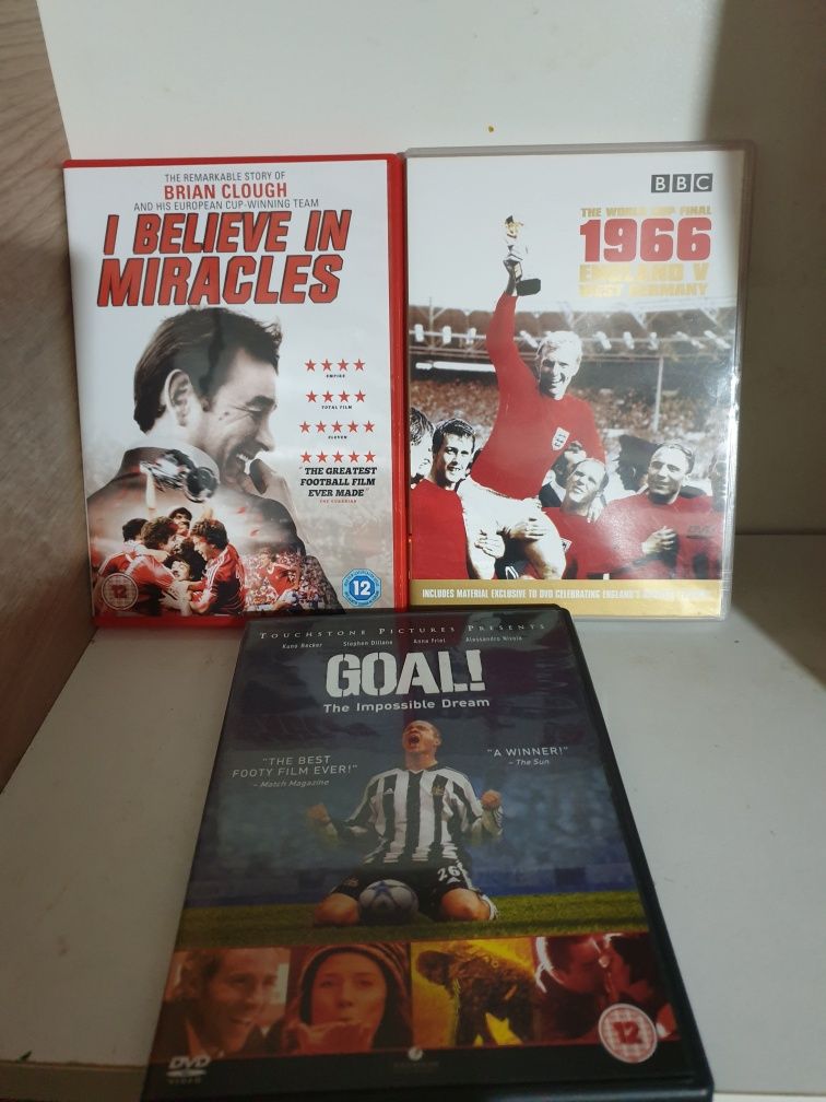 Dvd cu filme și documentare despre fotbal