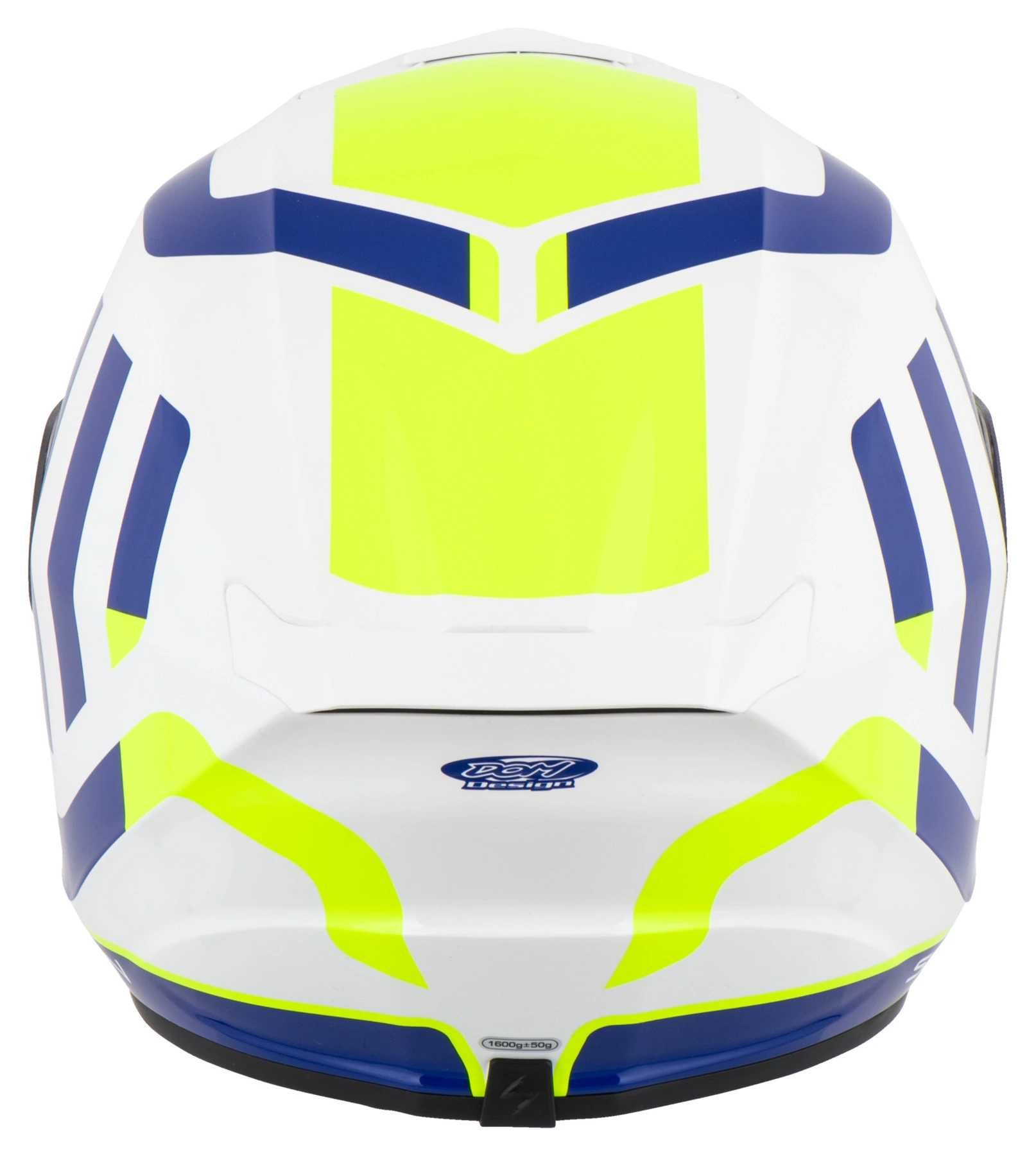 Намаление Мото Каска SCORPION EXO-391 AROK  White-Blue-Neon