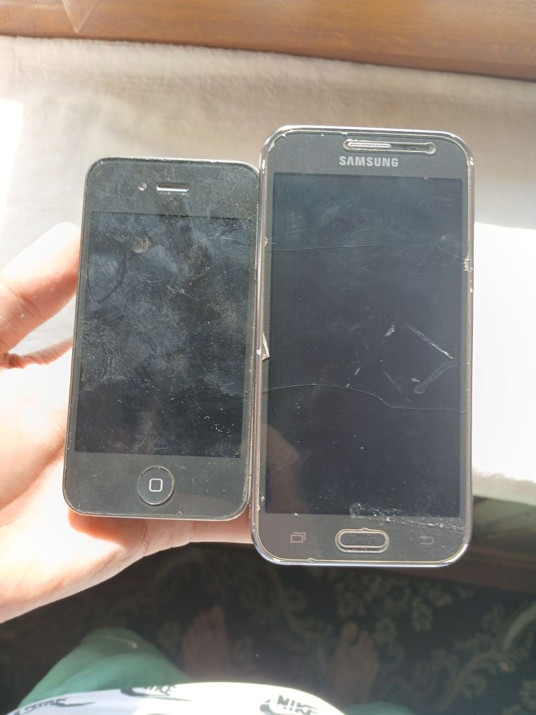 Ayfon 4 Samsung J1 sotiladi