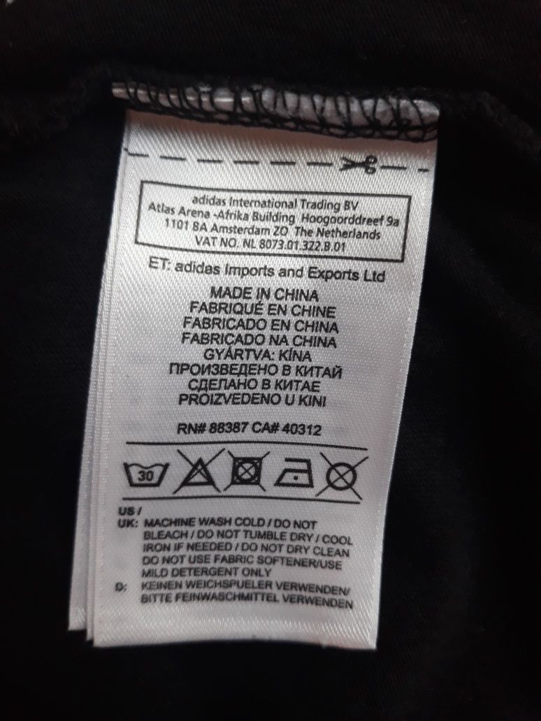 Bluză cu mânecă lungă, adidas original, mărimea S, Nouă!