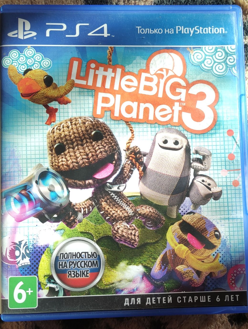 Диск на PS4 Little Big Planet 3