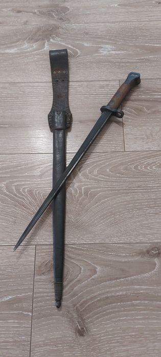 Baionetă Rară Olanda M1895 produsa de "Hembrug"