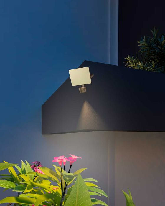 Reflector LED Calex Smart Floodlight 24W, Negru, 3000 - 6500K, 2500 lm