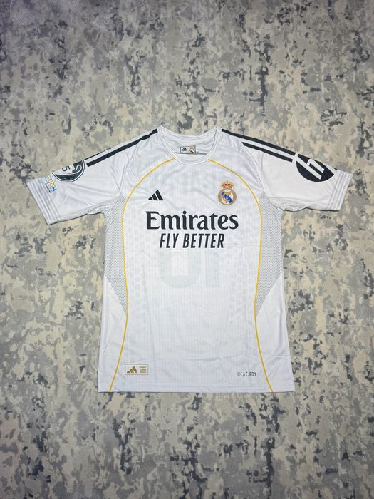 Tricou fotbal Real Madrid - Mbappe (25-26)