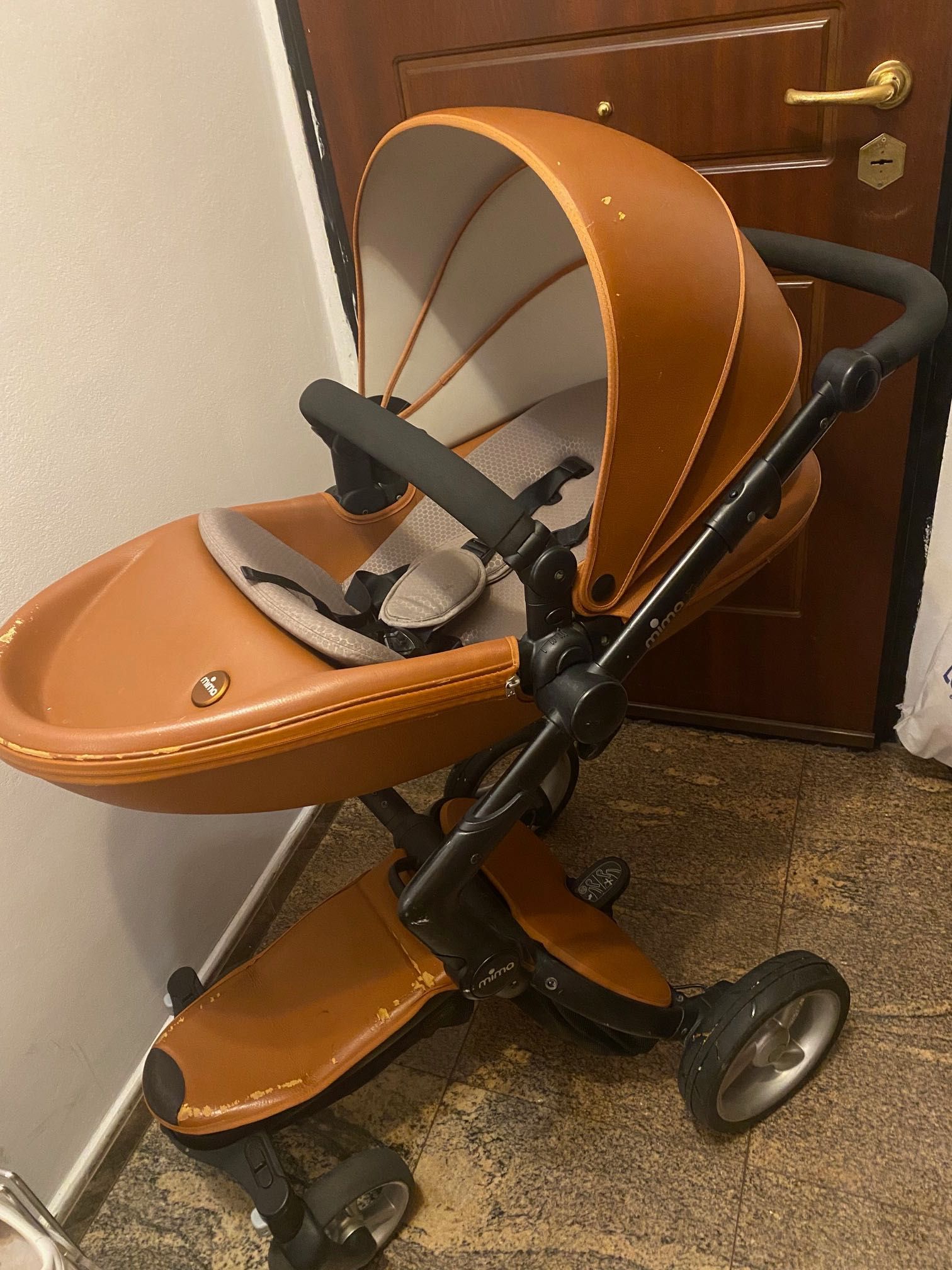 Детска количка 3 в 1 Mima Xari Camel