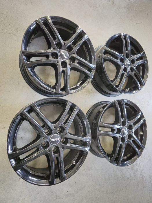 Jante Rial Black 5x108 R16 Ford Focus Mondeo Kuga Volvo / senzori