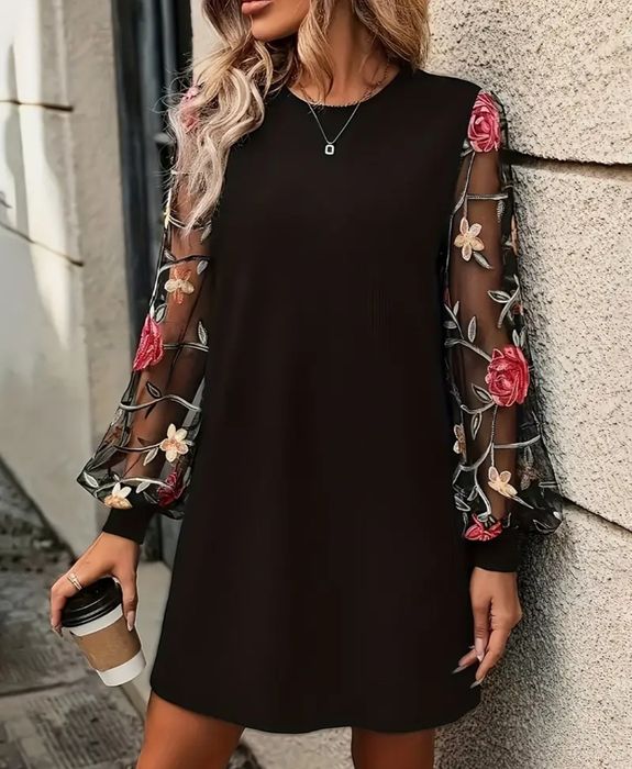 Новое платье европейского стиля выше колен