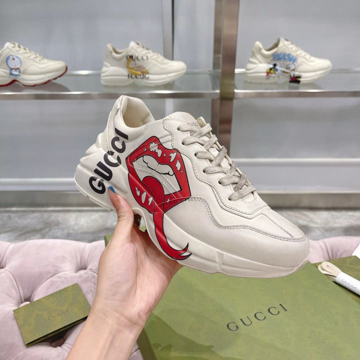 Gucci Rhyton Mouth Sneakers