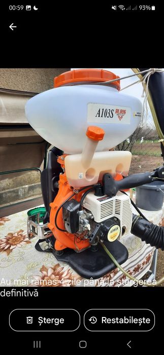 Vând atomizor ruris A103 S