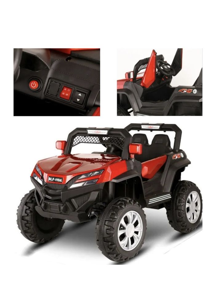 Masina electrica Buggy pentru copii, lumini LED, MP3, USB, AUX, NOUA