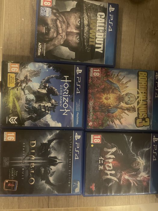Ps4 pachet jocuri call of duty , Diablo etc