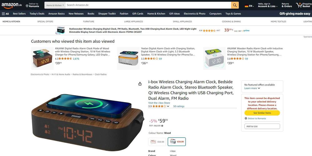 Incarcator Fast Charge WiFi cu Ceas+Boxa Bluetooth, Redus de la 300RON