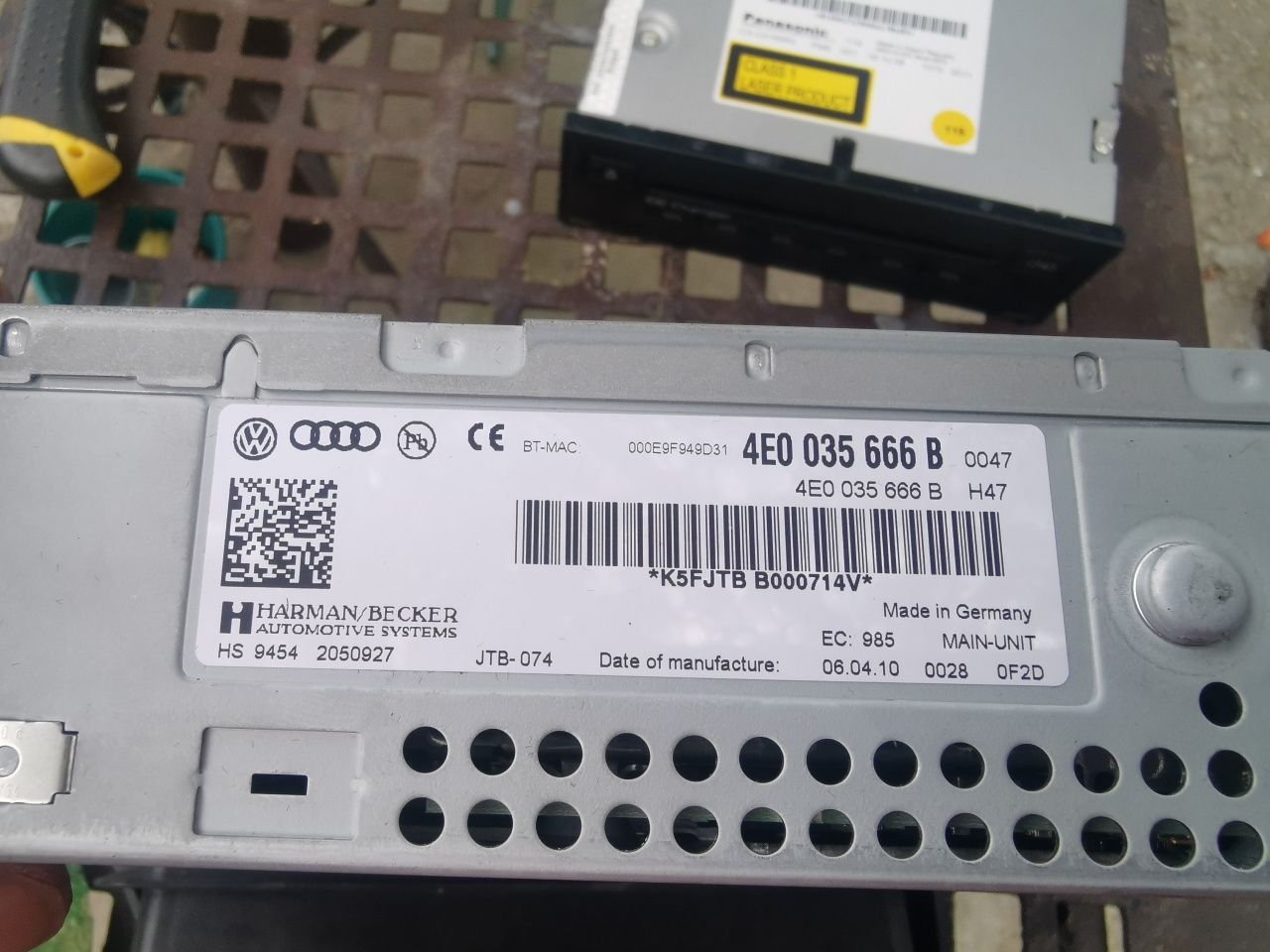MMI 3G + (HIGH)  Kit Complet Audi A6 C6 facelift
