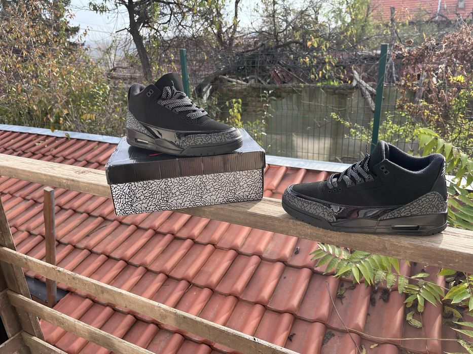 Jordan 3 black cats