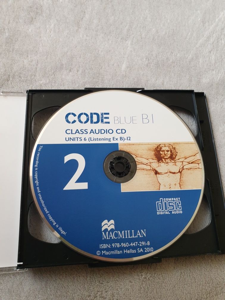 Macmillan code blue class audio cd 1 2 B1