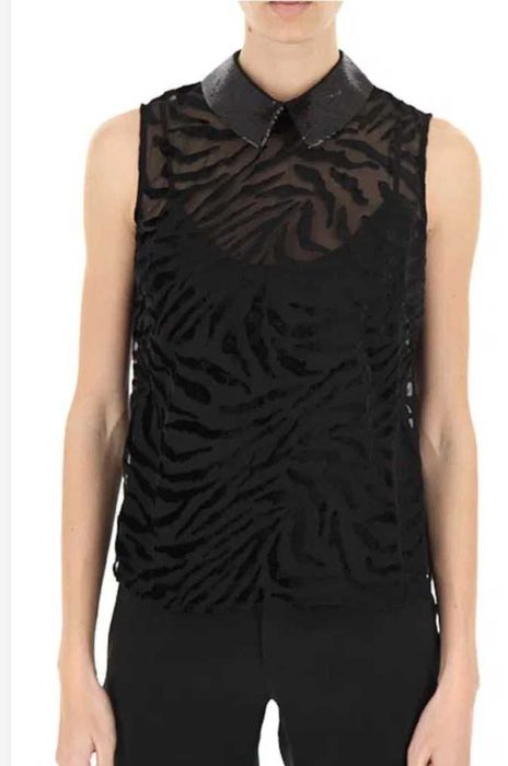оригинална блуза Guess без ръкави