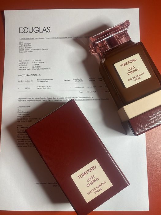 Tom Ford Lost Cherry 100ml (factura/negociabil)